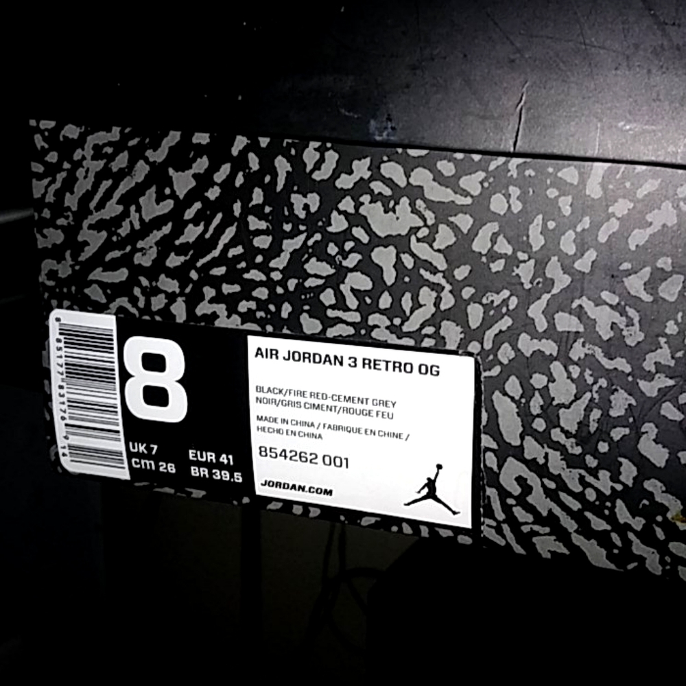 Jordan 3's